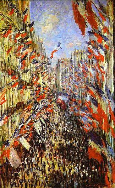 Claude Monet Rue Montorgueil,